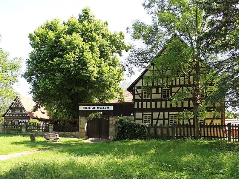 Thüringer Bauernhäuser im Heinepark