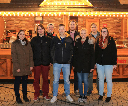 Die Auszubildenden der Stadtverwaltung Rudolstadt. Foto: Alexander Stemplewitz
