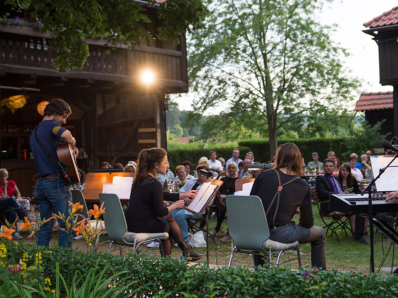 Die "Rote Laterne" 2018 in den Thüringer Bauernhäusern. Foto: Lisa Stern