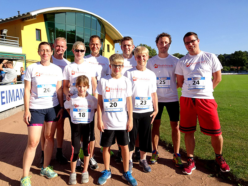 Die Läuferinnen und Läufer vom Team Stadtverwaltung. Foto: F.M. Wagner