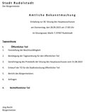 40. Sitzung am 28.09.2023