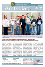 Amtsblatt 04/25 vom 27. Februar 2025