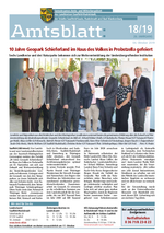 Amtsblatt 18/2019 vom 04. Oktober 2019