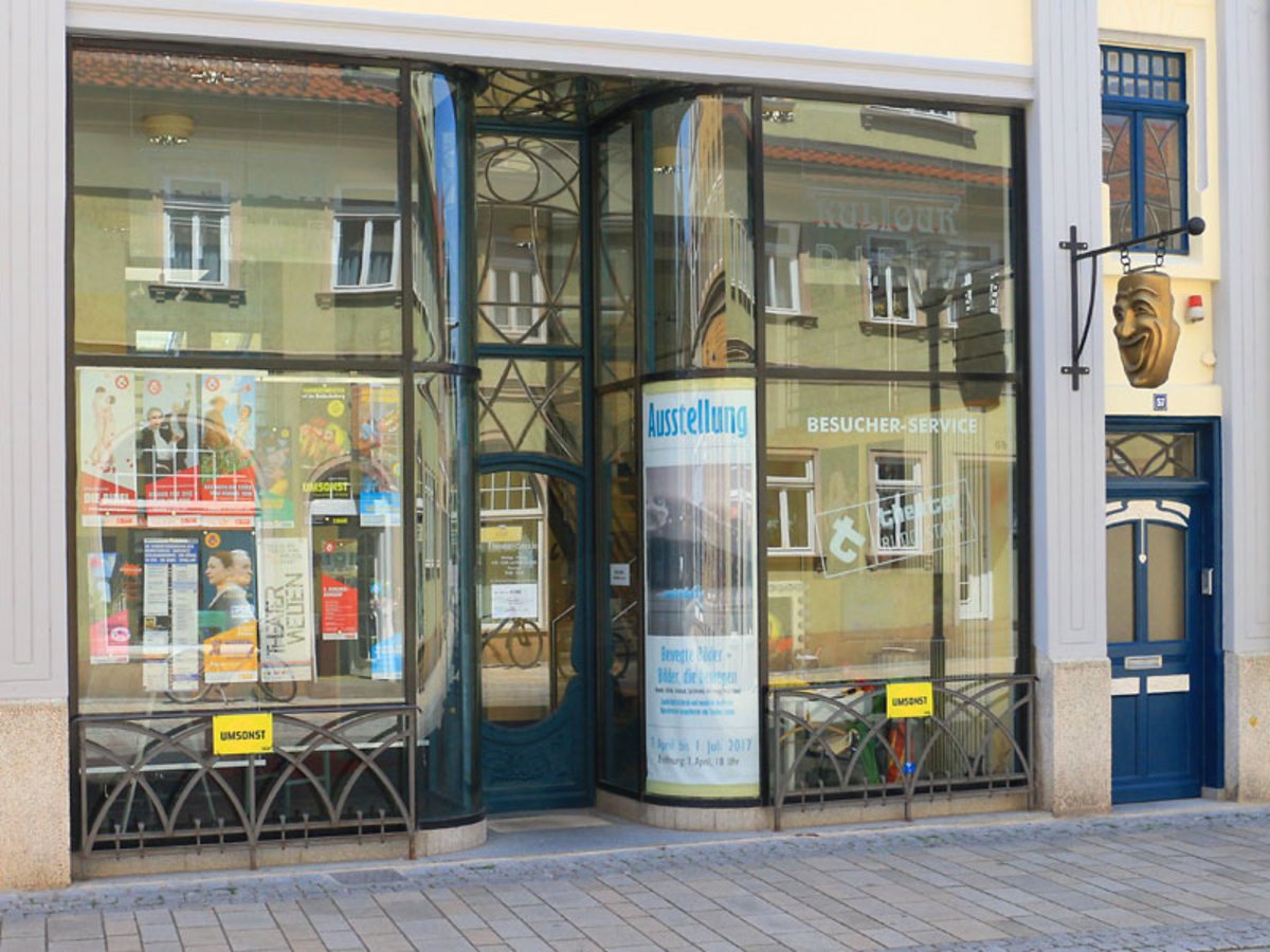Die KulTourDiele in der Marktstraße in Rudolstadt.