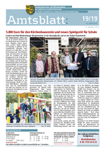 Amtsblatt 19/2019 vom 17. Oktober 2019