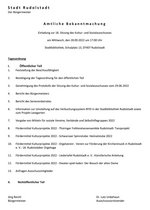 18. Sitzung am 28.09.2022