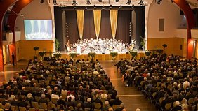 Die Gäste des nunmehr siebten Neujahrsempfangs waren erneut von den Thüringer Symphonikern begeistert. Foto: Alexander Stemplewitz