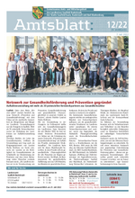 Amtsblatt 12/2022 vom 07.07.2022