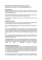 Bürgermeisterbericht Juni 2017