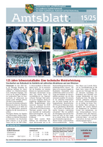 Amtsblatt 15/25 vom 03. September 2025