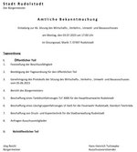 46. Sitzung am 03.07.2023