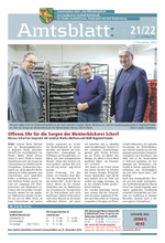 Amtsblatt 21/2022 vom 01.12.2022