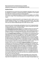 Bürgermeisterbericht Mai 2016