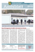 Amtsblatt 01/2022 vom 20. Januar 2022