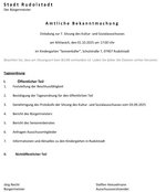 7. Sitzung am 01.10.2025