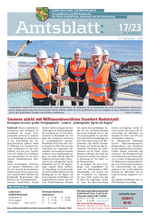 Amtsblatt 17/2023 vom 21. September 2023