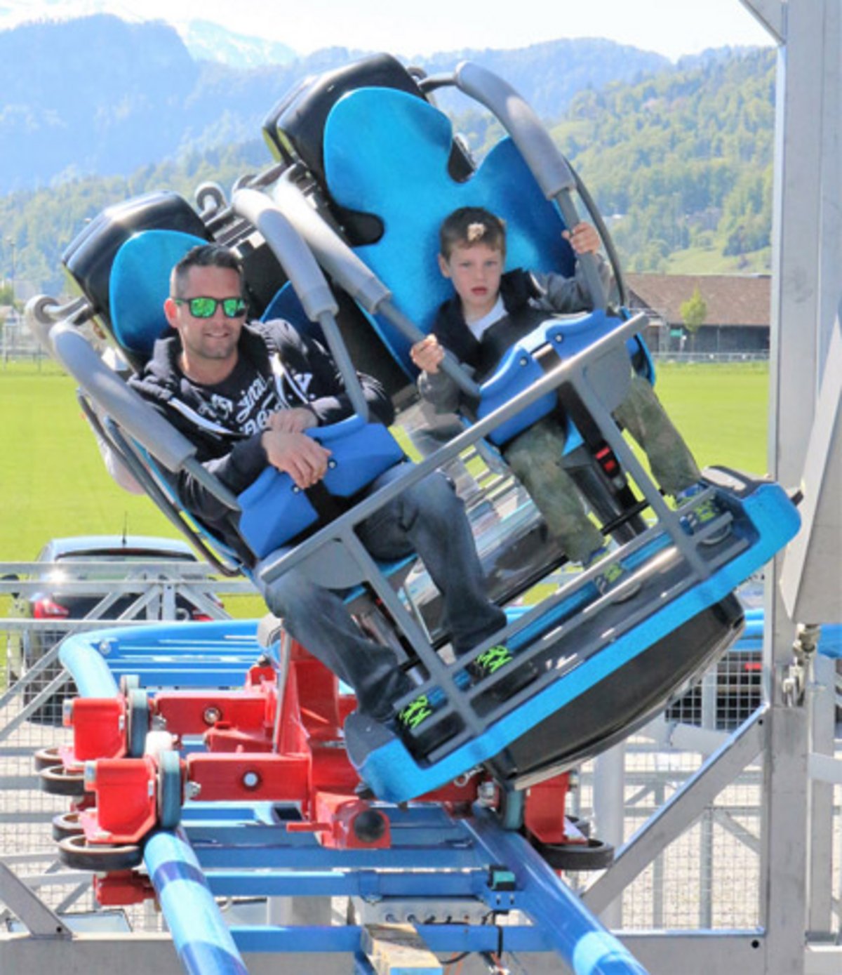 Achterbahn-Weltneuheit "Drifting Coaster"