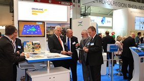 Teilnahme des Städtedreiecks zusammen mit der WIFAG an der ExpoReal in München. Foto: Alexander Stemplewitz