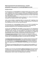 Bürgermeisterbericht Juli 2016