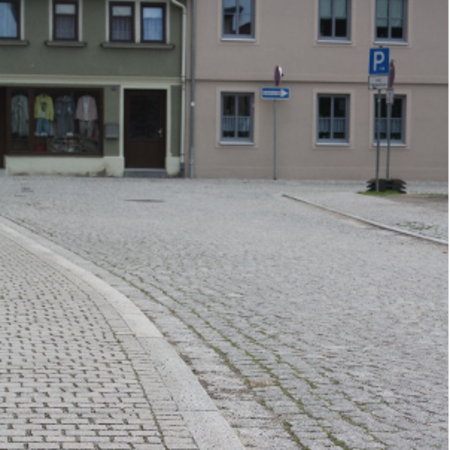 Straße „Hinter der Mauer“ - nach Abschluss des Vorhabens