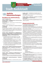 Amtsblatt 20/2012 vom 28. November 2012
