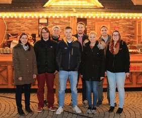 Die Auszubildenden der Stadtverwaltung Rudolstadt. Foto: Alexander Stemplewitz