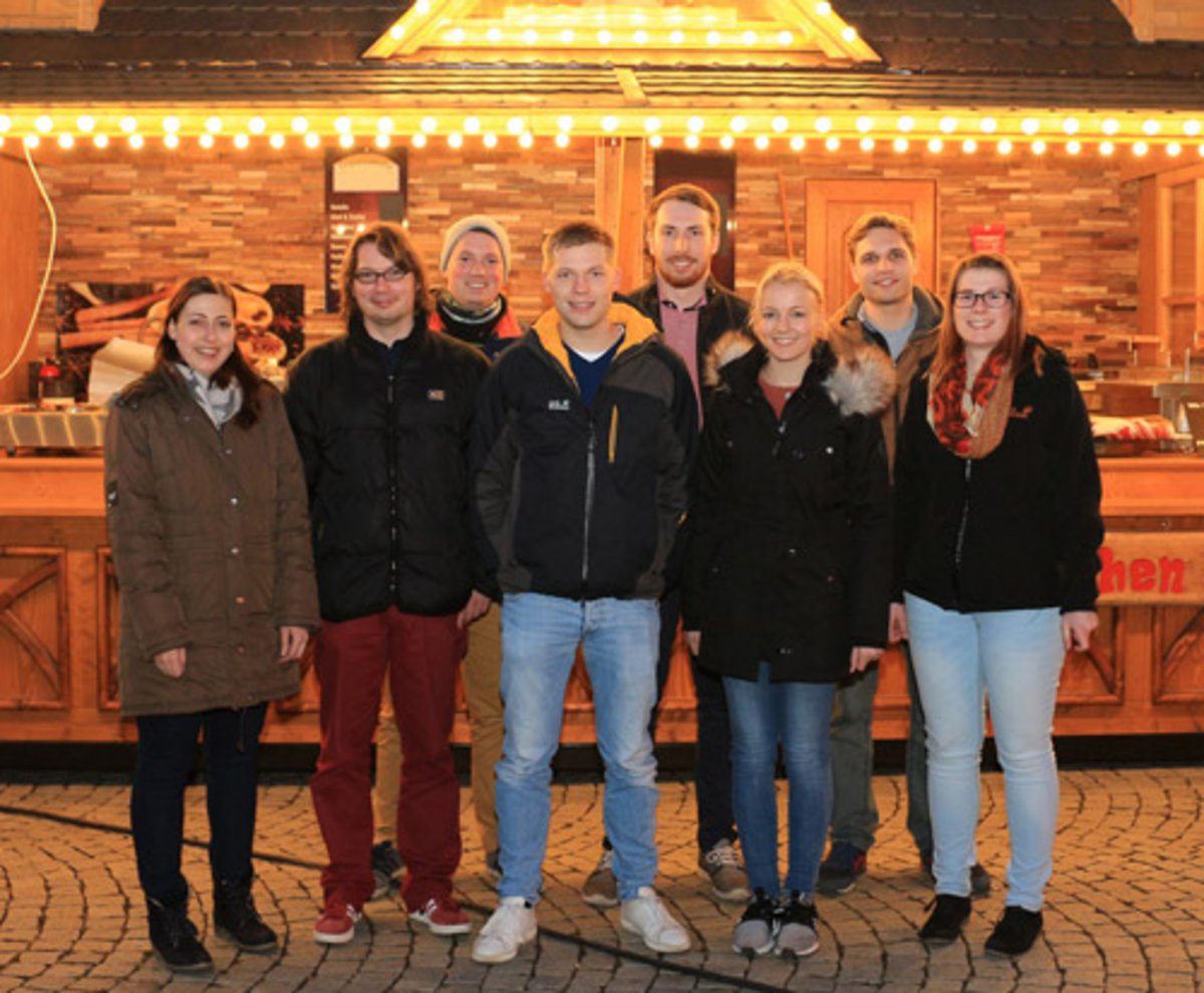 Die Auszubildenden der Stadtverwaltung Rudolstadt. Foto: Alexander Stemplewitz