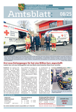 Amtsblatt 08/25 vom 30. April 2025