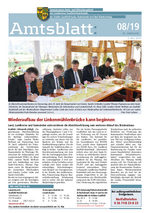 Amtsblatt 08/2019 vom 03. Mai 2019