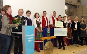 Rudolstädter Folkloretanzensemble mit "Thüringer Engagementpreis" ausgezeichnet