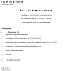 13. Sitzung am 06.11.2025