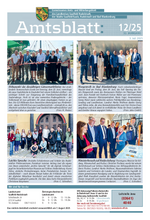 Amtsblatt 12/25 vom 03. Juli 2025