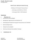 36. Sitzung am 26.09.2023 36. Sitzung am 26.09.2023