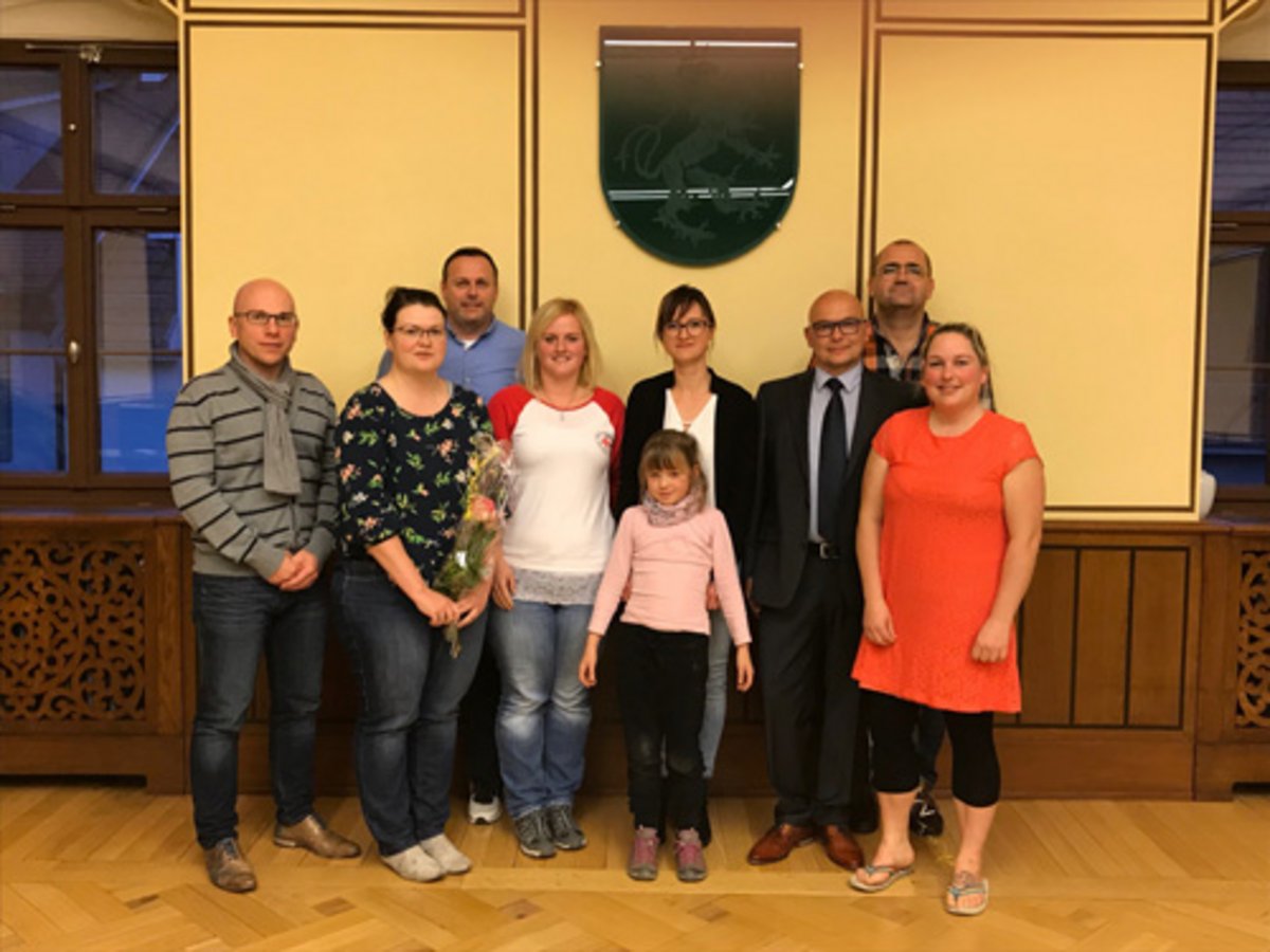 Die Elternvertreter der Rudolstädter Kindergärten. Foto: Mirko Schreiber