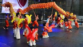 Einer der Höhepunkte im Programm des dreitägigen Altstadtfestes in Rudolstadt ist ein "Offener Tanzwettbewerb". Foto: Tom Demuth