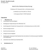 26. Sitzung am 07.02.2024