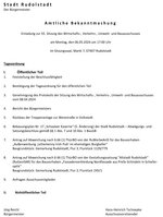 55. Sitzung am 06.05.2024 55. Sitzung am 06.05.2024