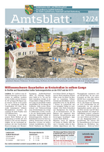 Amtsblatt 12/24 vom 15. Juli 2024