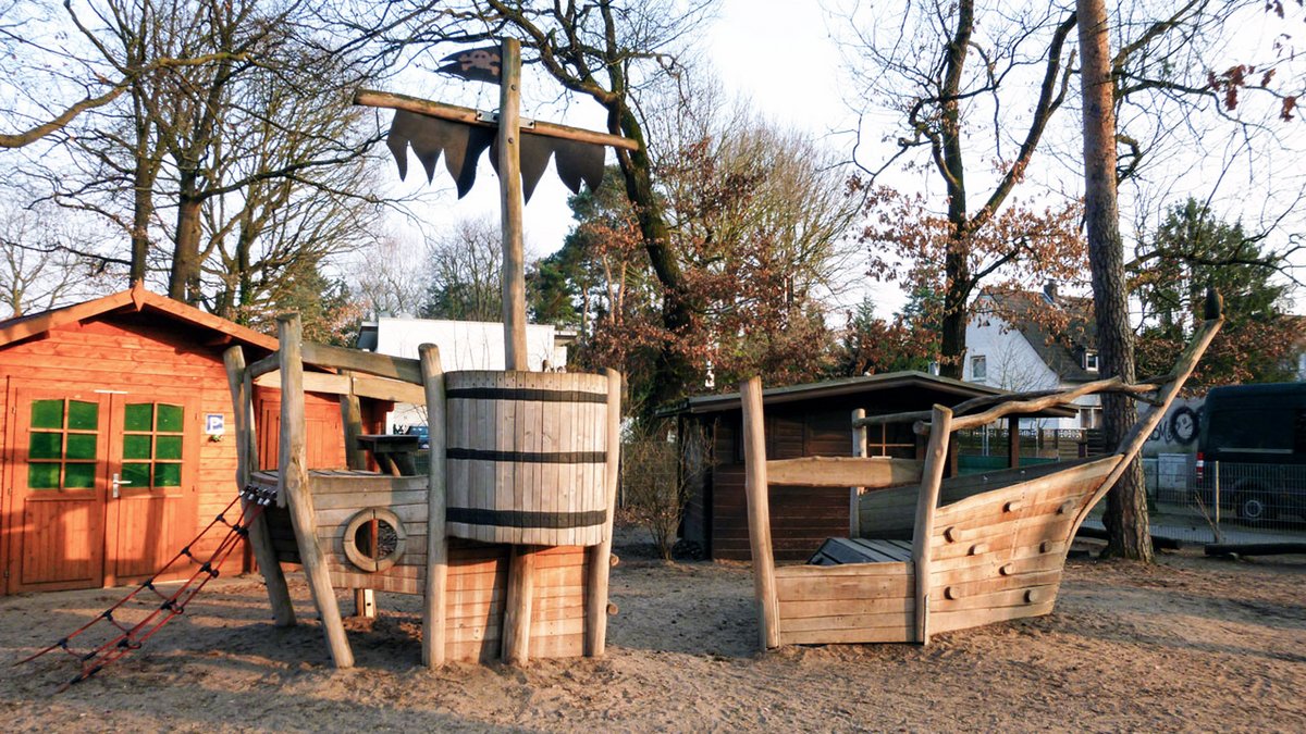 Das Spielschiff wie es zukünftig aussehen soll. Foto: spielart GmbH Laucha