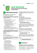 Amtsblatt 18/2008 vom 15. Oktober 2008