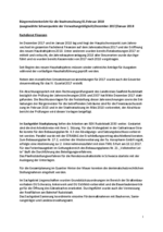 Bürgermeisterbericht Februar 2018