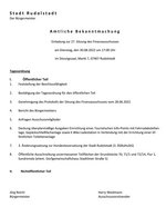 27. Sitzung am 30.08.2022 27. Sitzung am 30.08.2022