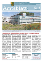 Amtsblatt 12/2019 vom 27. Juni 2019