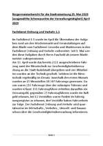 Bürgermeisterbericht Mai 2023