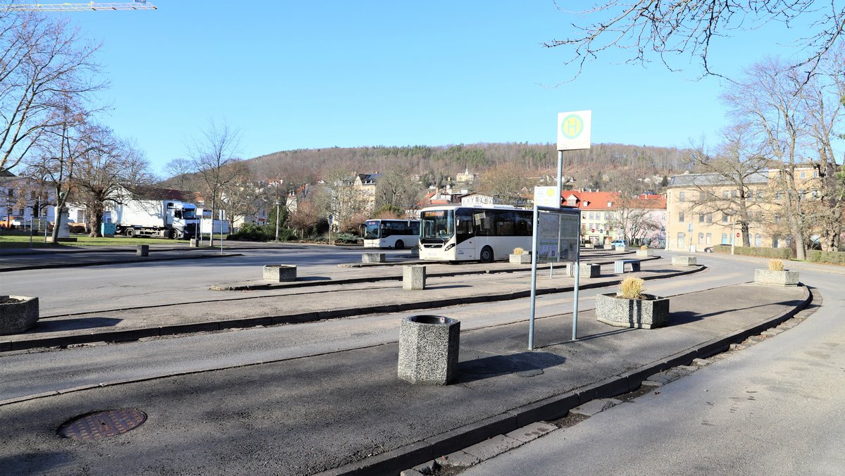 Busbahnhof Ansicht von Süden