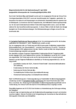 Bürgermeisterbericht April 2016