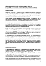 Bürgermeisterbericht Juli 2019