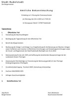 4. Sitzung am 26.11.2024 4. Sitzung am 26.11.2024