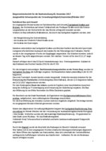 Bürgermeisterbericht November 2017