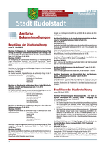 Amtsblatt 07/2015 vom 11. Juli 2015